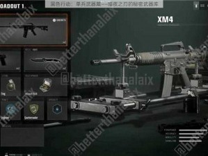 黑色行动：单兵武器篇——暗夜之刃的秘密武器库