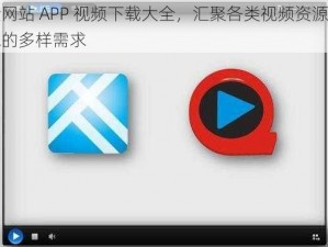 黄金网站 APP 视频下载大全，汇聚各类视频资源，满足你的多样需求