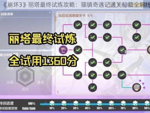 《崩坏3》丽塔最终试炼攻略：猫镇奇遇记通关秘籍全解析