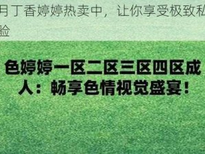 十月丁香婷婷热卖中，让你享受极致私密体验