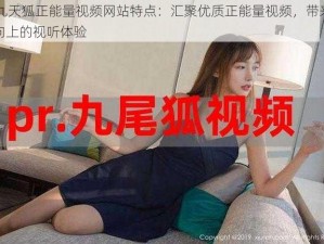 Pr 九天狐正能量视频网站特点：汇聚优质正能量视频，带来积极向上的视听体验