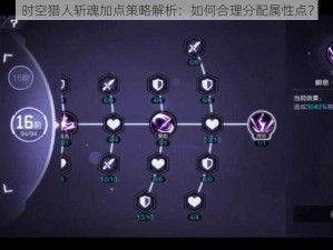 时空猎人斩魂加点策略解析：如何合理分配属性点？