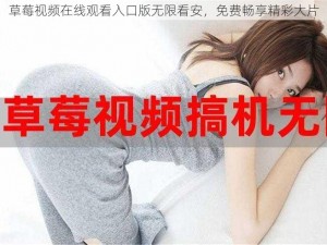 草莓视频在线观看入口版无限看安，免费畅享精彩大片