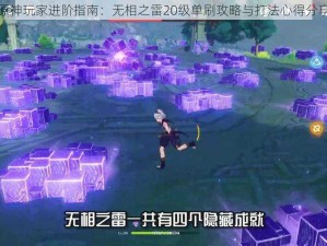 原神玩家进阶指南：无相之雷20级单刷攻略与打法心得分享