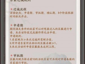 列王的纷争迁城券获取攻略：解锁迁城特权的关键步骤与技巧