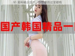 91 黑料精品国产，你想要的这里都有