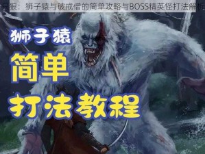 只狼：狮子猿与破戒僧的简单攻略与BOSS精英怪打法解析