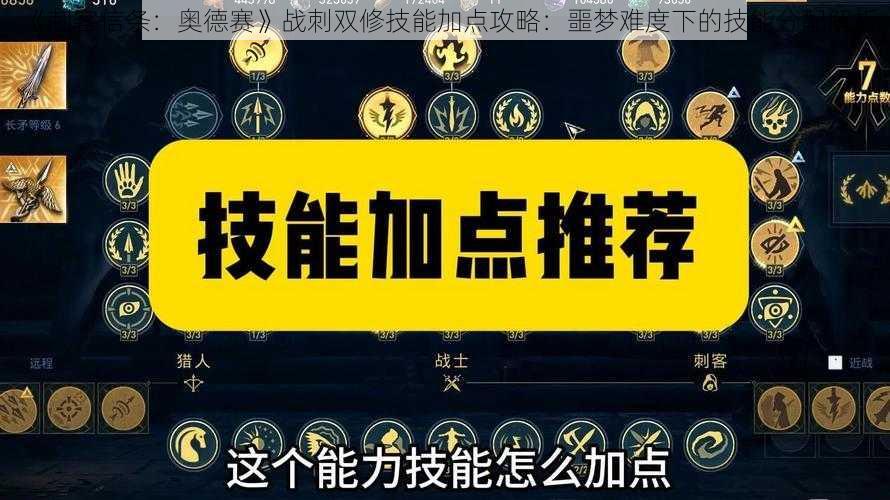 《刺客信条：奥德赛》战刺双修技能加点攻略：噩梦难度下的技能分配解析