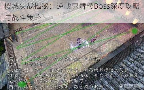 樱城决战揭秘：逆战鬼舞樱Boss深度攻略与战斗策略