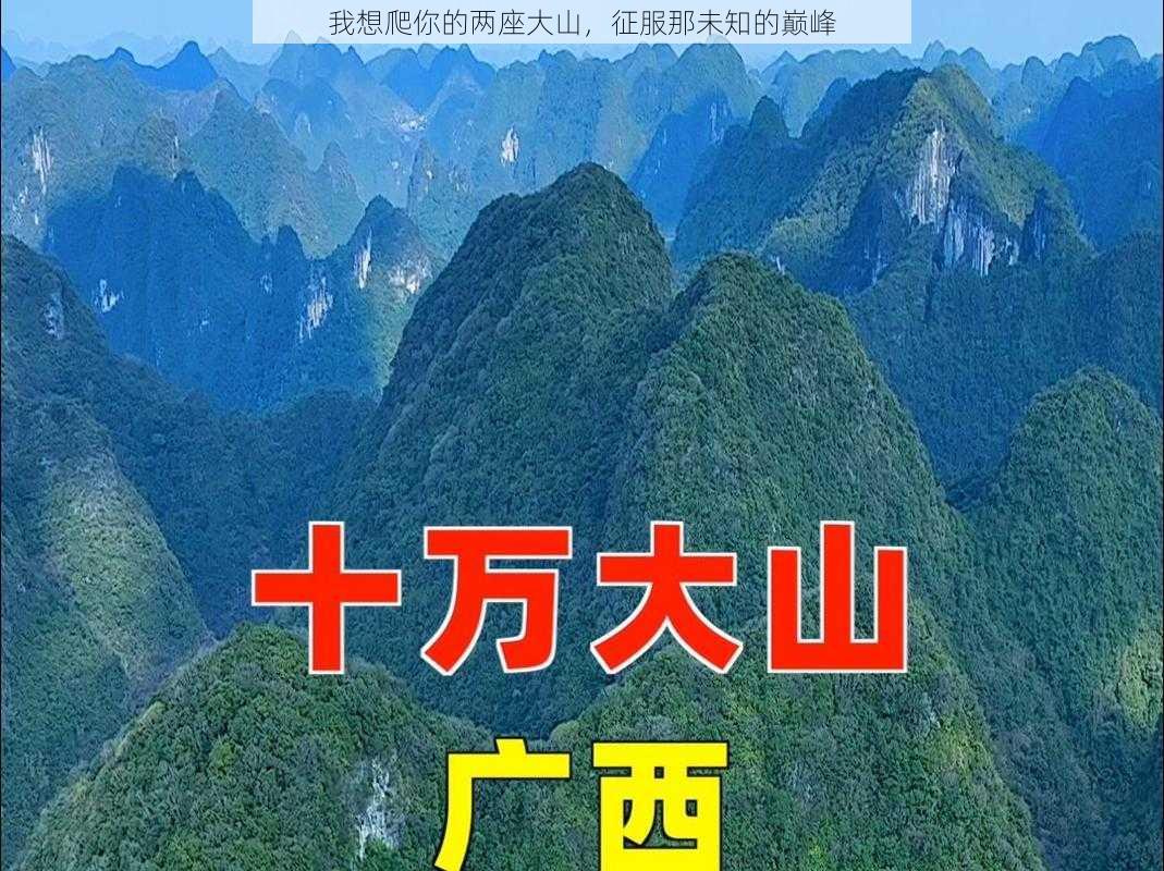 我想爬你的两座大山，征服那未知的巅峰