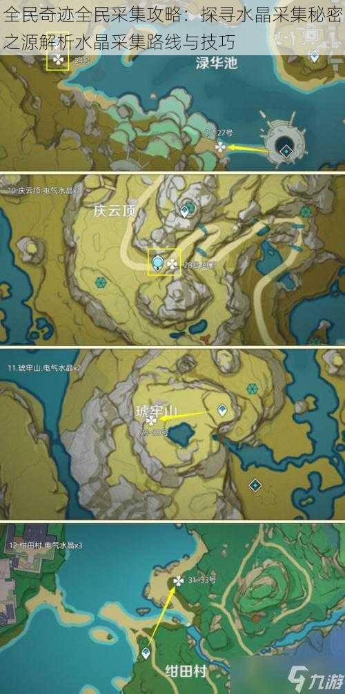 全民奇迹全民采集攻略：探寻水晶采集秘密之源解析水晶采集路线与技巧