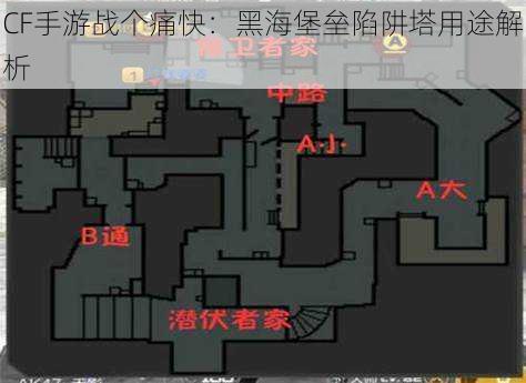 CF手游战个痛快：黑海堡垒陷阱塔用途解析