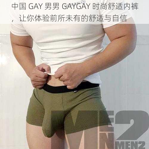 中国 GAY 男男 GAYGAY 时尚舒适内裤，让你体验前所未有的舒适与自信