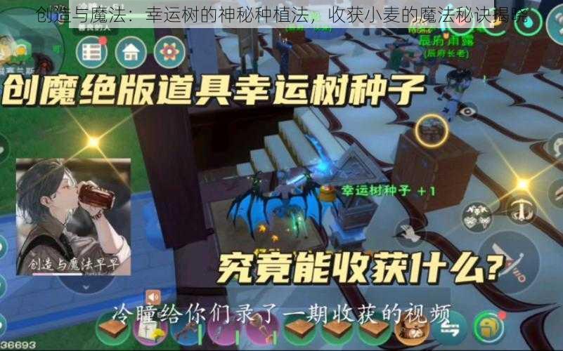 创造与魔法：幸运树的神秘种植法，收获小麦的魔法秘诀揭晓