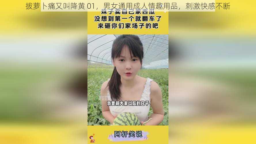 拔萝卜痛又叫降黄 01，男女通用成人情趣用品，刺激快感不断