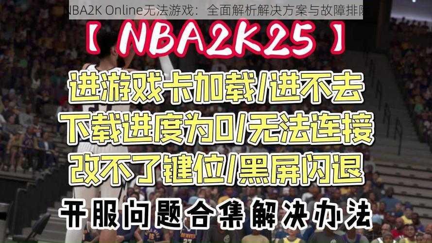 NBA2K Online无法游戏：全面解析解决方案与故障排除