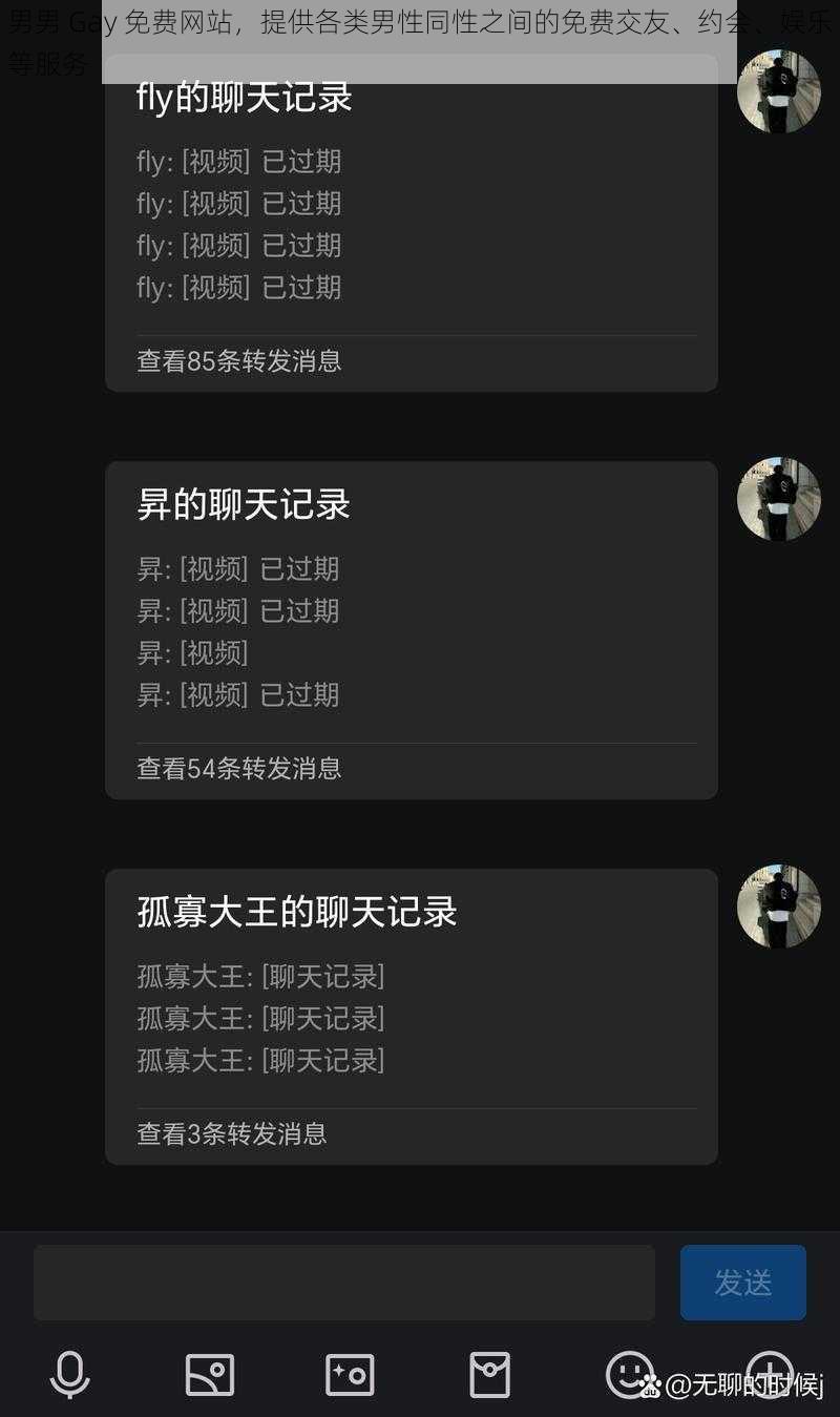 男男 Gay 免费网站，提供各类男性同性之间的免费交友、约会、娱乐等服务