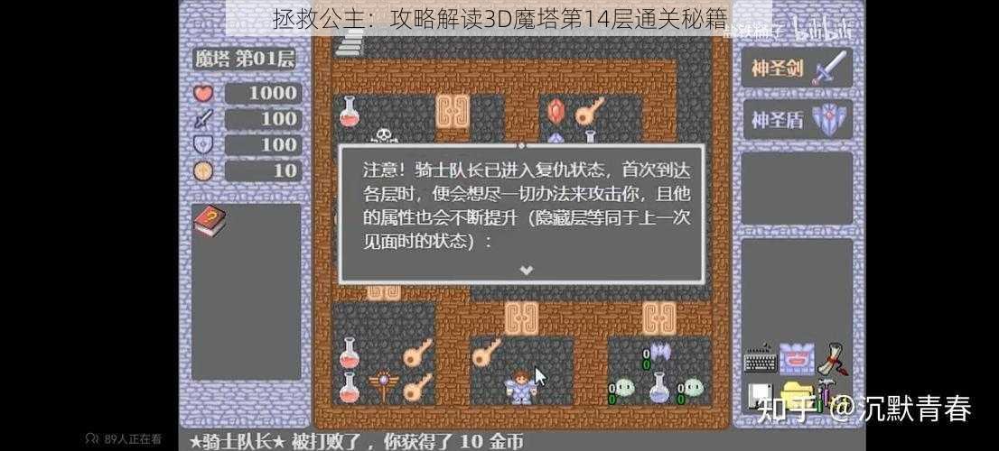 拯救公主：攻略解读3D魔塔第14层通关秘籍