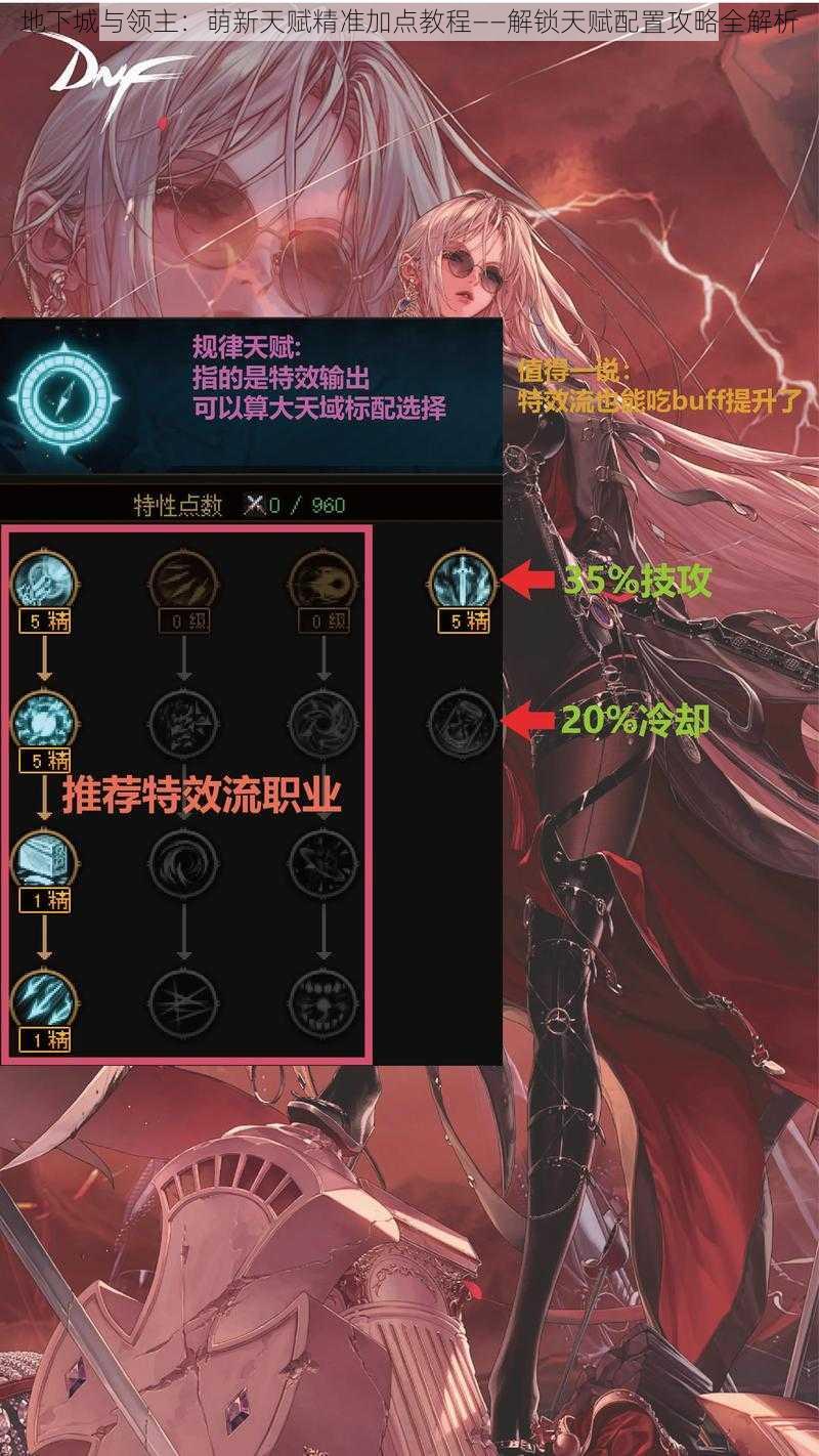 地下城与领主：萌新天赋精准加点教程——解锁天赋配置攻略全解析