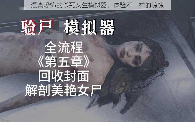 逼真恐怖的杀死女生模拟器，体验不一样的惊悚