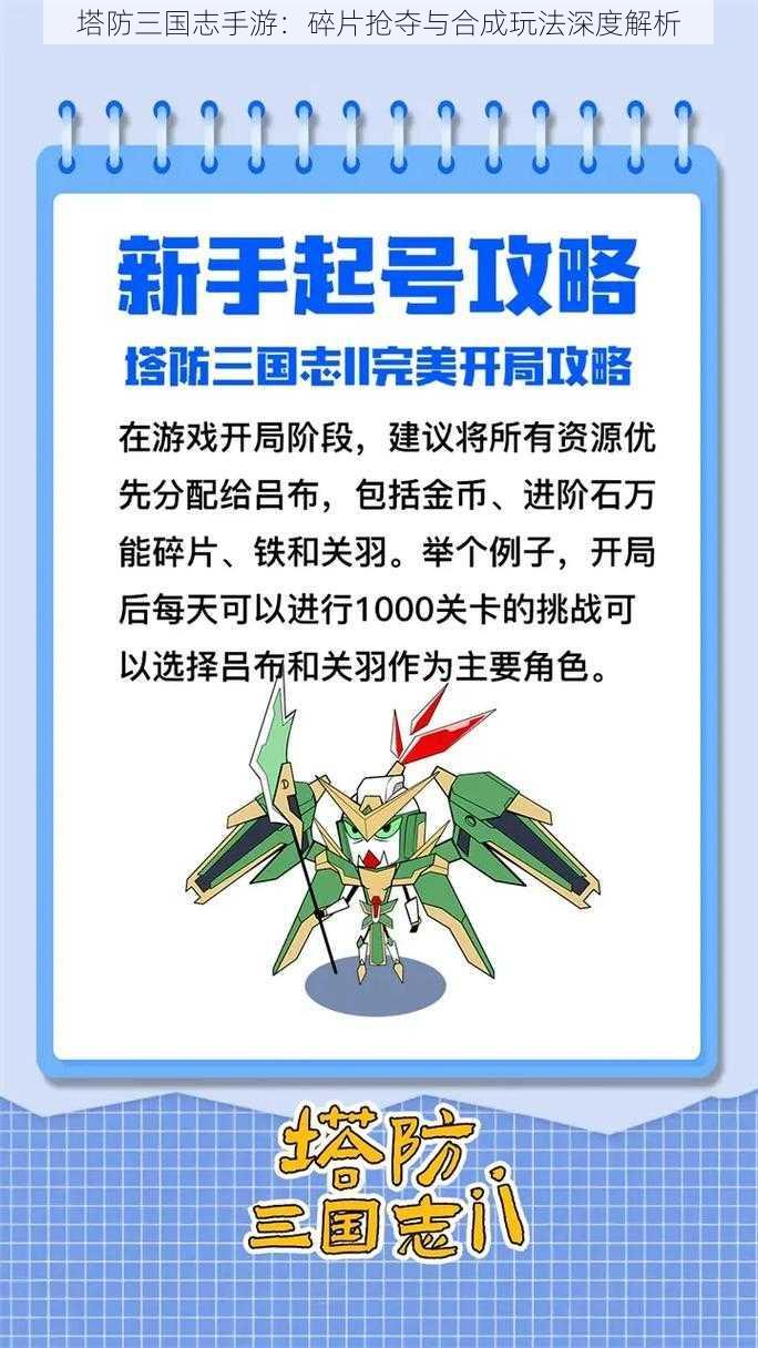 塔防三国志手游：碎片抢夺与合成玩法深度解析