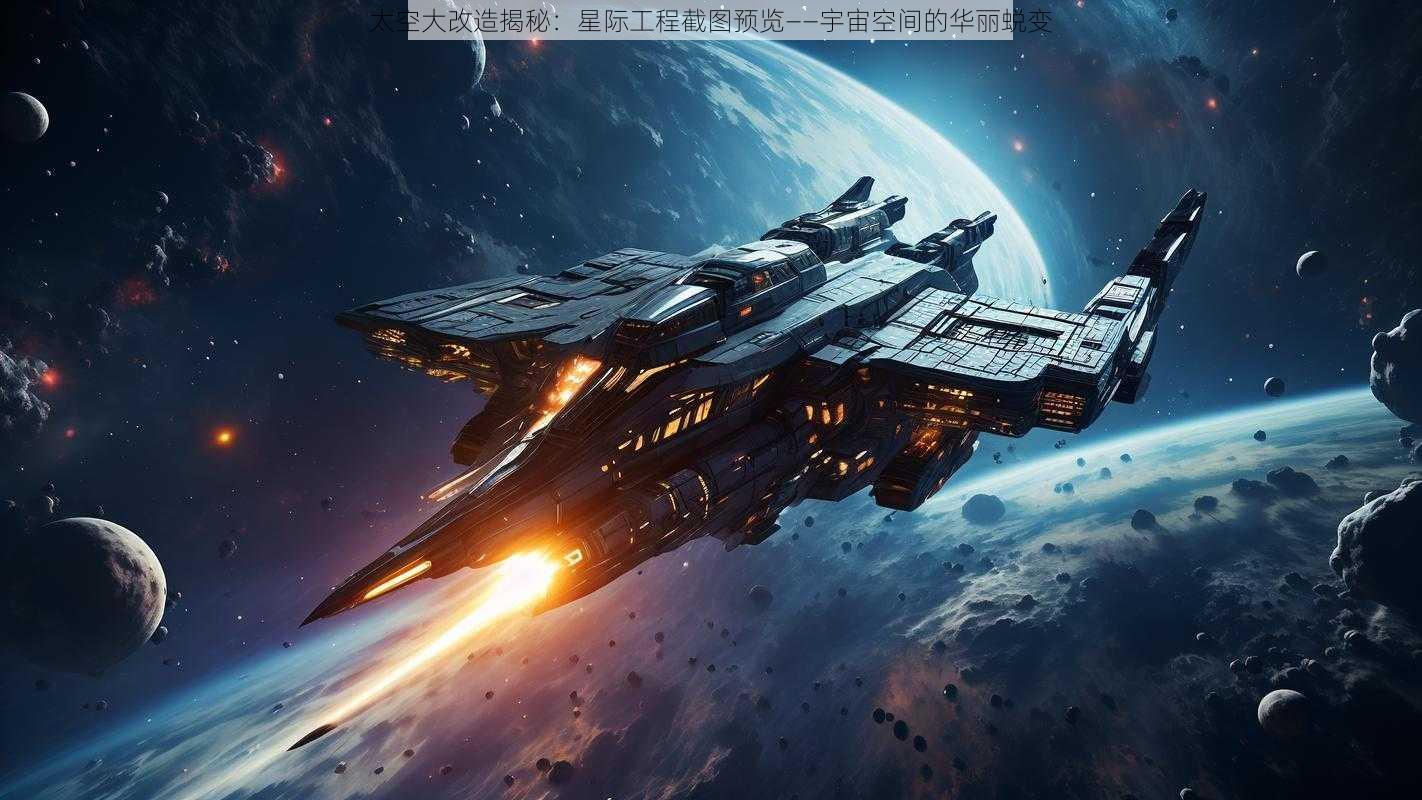 太空大改造揭秘：星际工程截图预览——宇宙空间的华丽蜕变